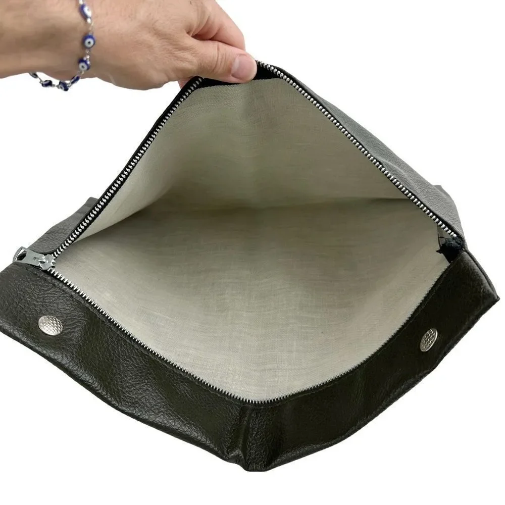 Vintage Travel File Sleeve Paper Money Holder Pouch
